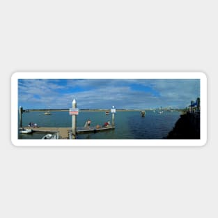 Broadwater, Labrador, GoldCoast Sticker